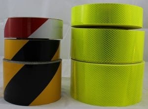 reflective tape yellow black red white fyg fluoro yellow green 3m