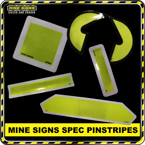 Mine Signs Spec Pinstripes