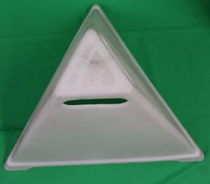 pyramid signs 600mm high