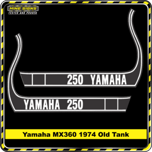 yamaha mx360 1974 old tank