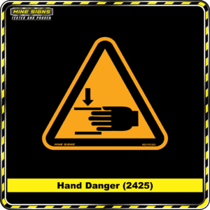 MS - Product Background - Hand Danger 2425