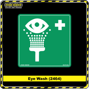 MS - Product Background - Safety Signs - Eye Wash 2464