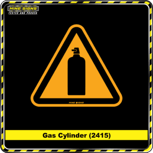 MS - Product Background - Safety Signs - Gas Cylinder 2415