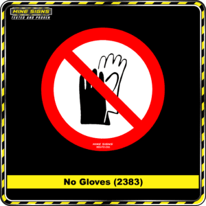 MS - Product Background - Safety Signs - No Gloves 2383