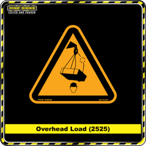 MS - Product Background - Safety Signs - Overhead Load 2525