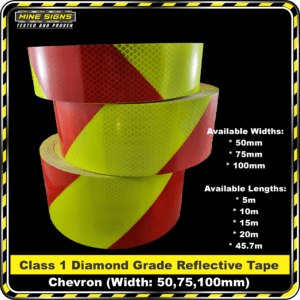 Product Backgrounds - Tape - 3M FYG Tape Yellow Red Chevron 50,75,100mm MS